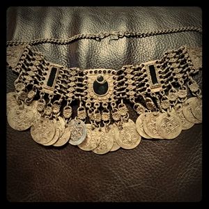 Vintage tribal choker necklace